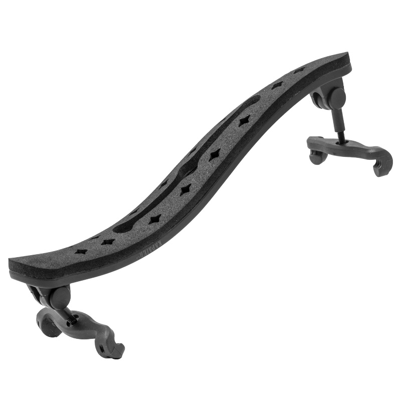 Violin Shoulder Rest - 高品質のカーボンファイバー製の調節可能なショルダーレスト、バイオリン用、軽量で快適なスポンジパッド、弦楽器に適合