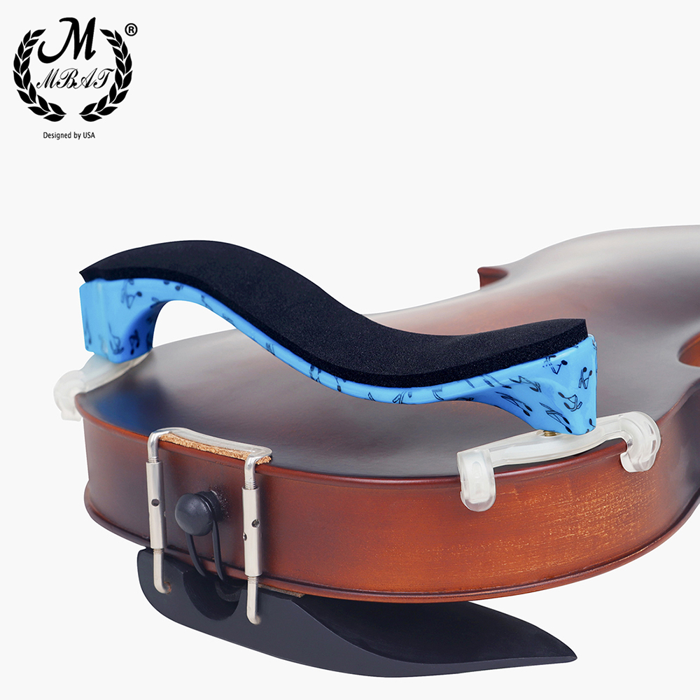 M MBAT AV バイオリン肩当て 3/4 4/4 ブルー - Violin Shoulder Rest のレビューと価格