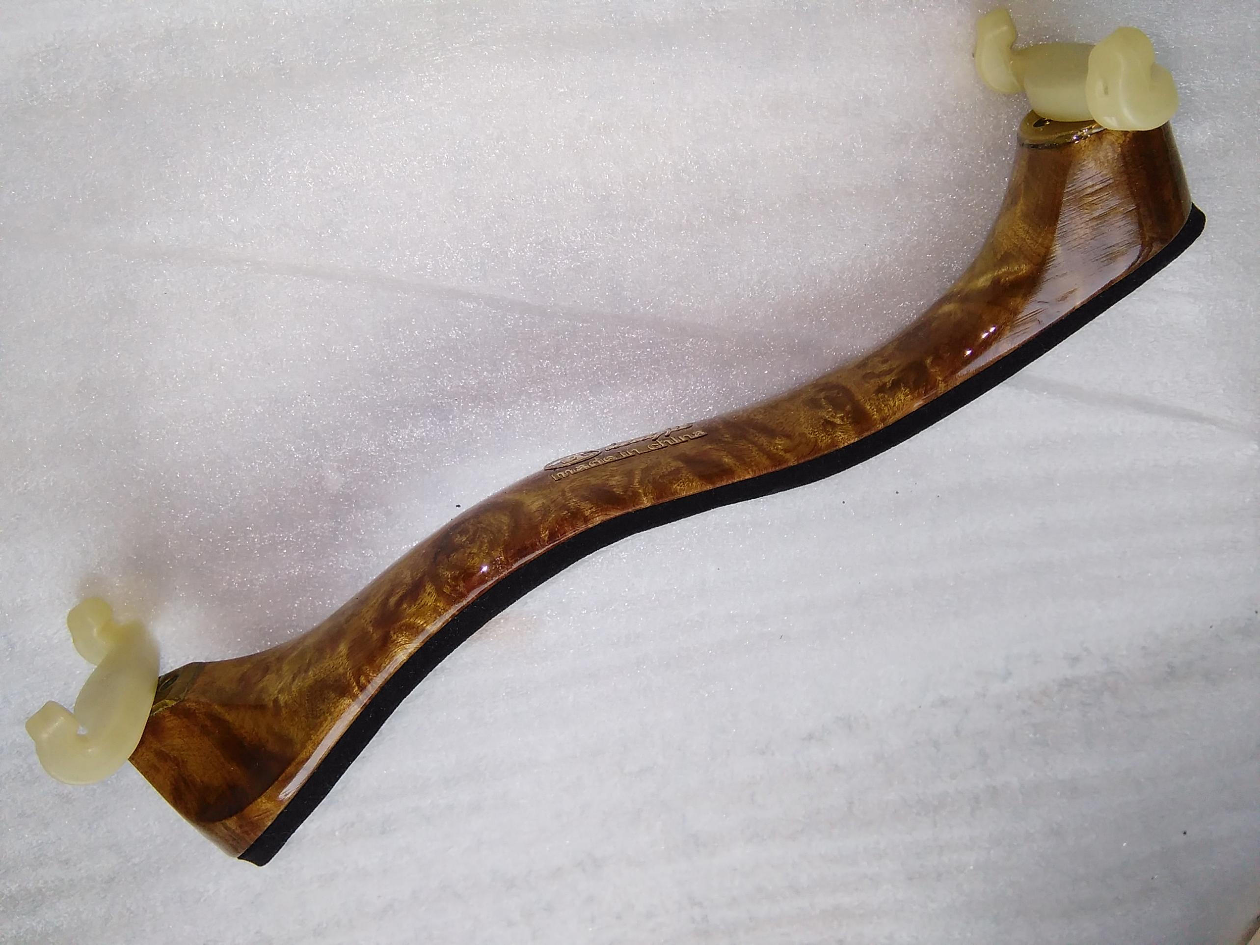 1 PC 高品質バイオリン肩当てバードアイメープル 4/4  - Violin Shoulder Rest のレビューと価格