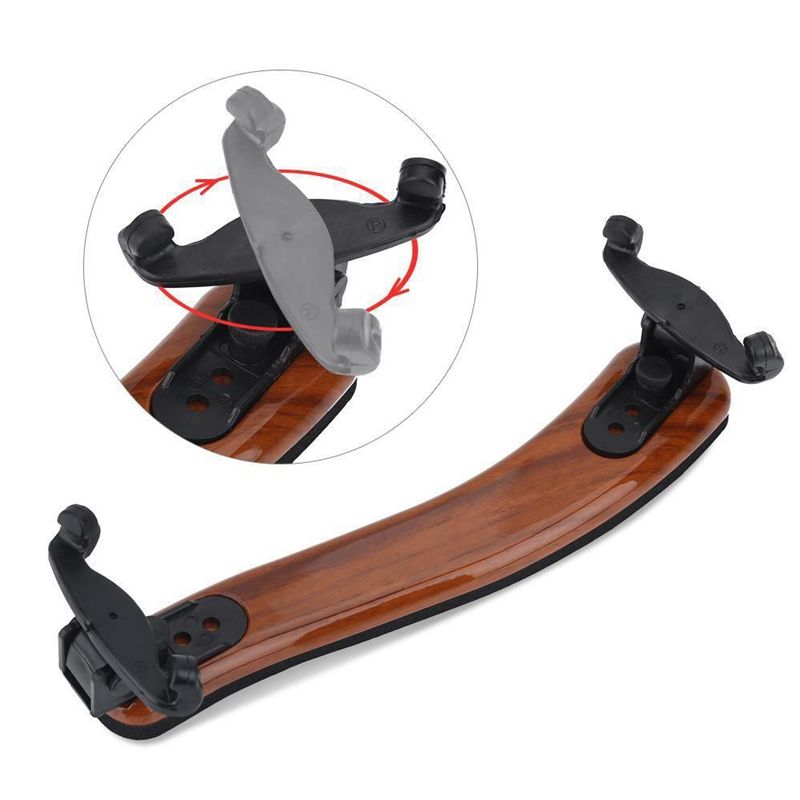 【大セール】バイオリン メープル製肩当て ショルダーパッド  - Violin Shoulder Rest のレビューと価格