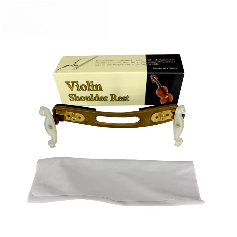 パッド入りサポートと調節可能なサイズを備えたバイオリン用肩当 - Violin Shoulder Rest のレビューと価格