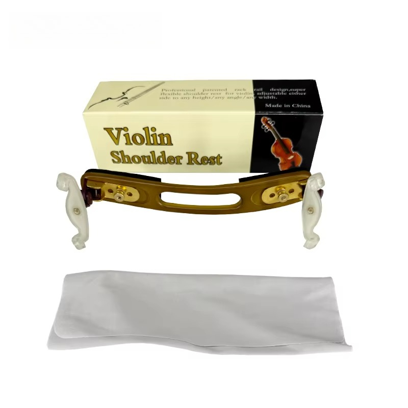 パッド入りサポートと調節可能なサイズを備えたバイオリン用肩当 - Violin Shoulder Rest のレビューと価格