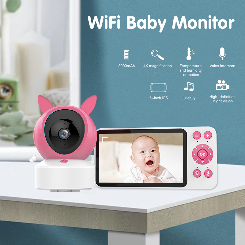 Danmini スマートベビーモニター Tuya アプリ制御 - Audio Detect Music のレビューと価格