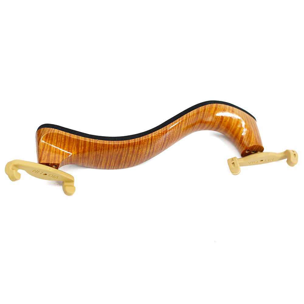 バイオリン複合素材調節可能な肩当て人工美的デザイン格子柄肩当 - Violin Shoulder Rest のレビューと価格