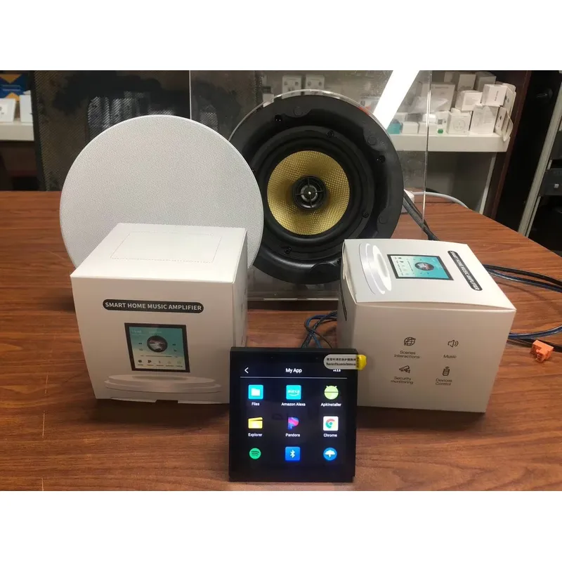 Alexaアプリ対応リモコン付き4インチAndroid 11 - Audio Music Hub のレビューと価格