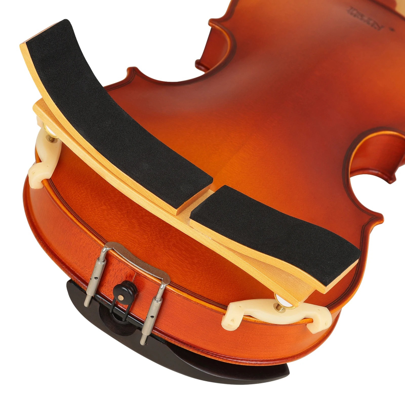 4/4 バイオリン肩当て木製調節可能なバイオリン肩当て安定し - Violin Shoulder Rest のレビューと価格