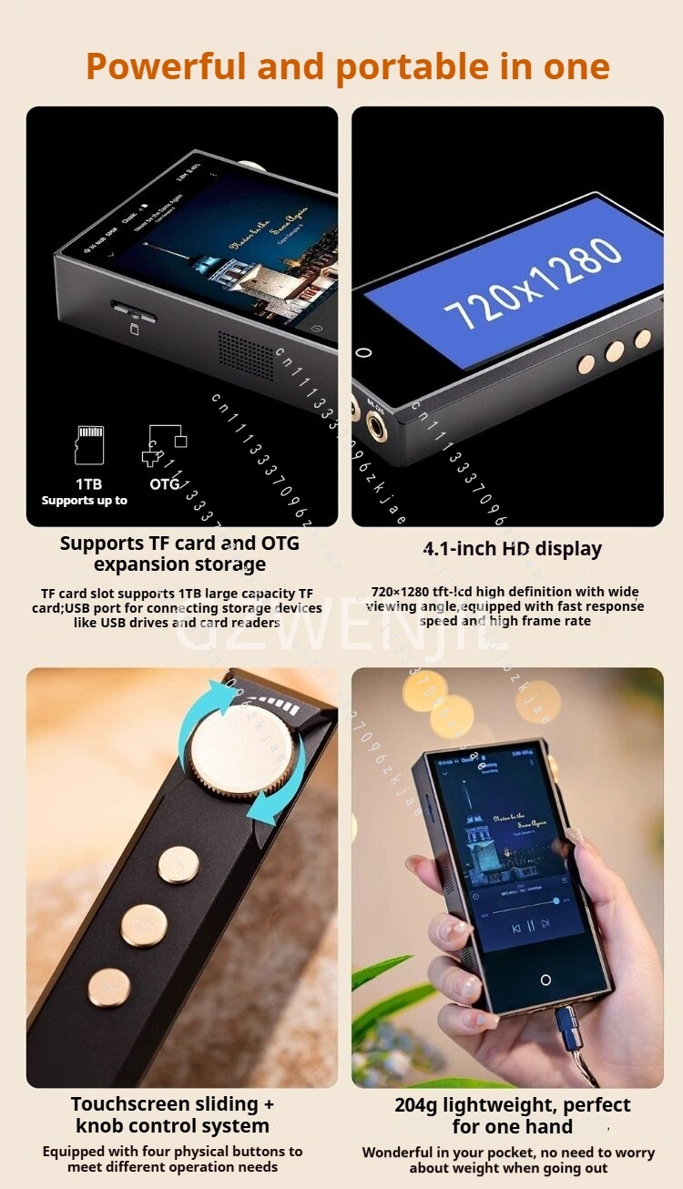 N3Ultra HiFi ポータブル MP3 プレーヤー真空 - Audio Youtube Music Free のレビューと価格