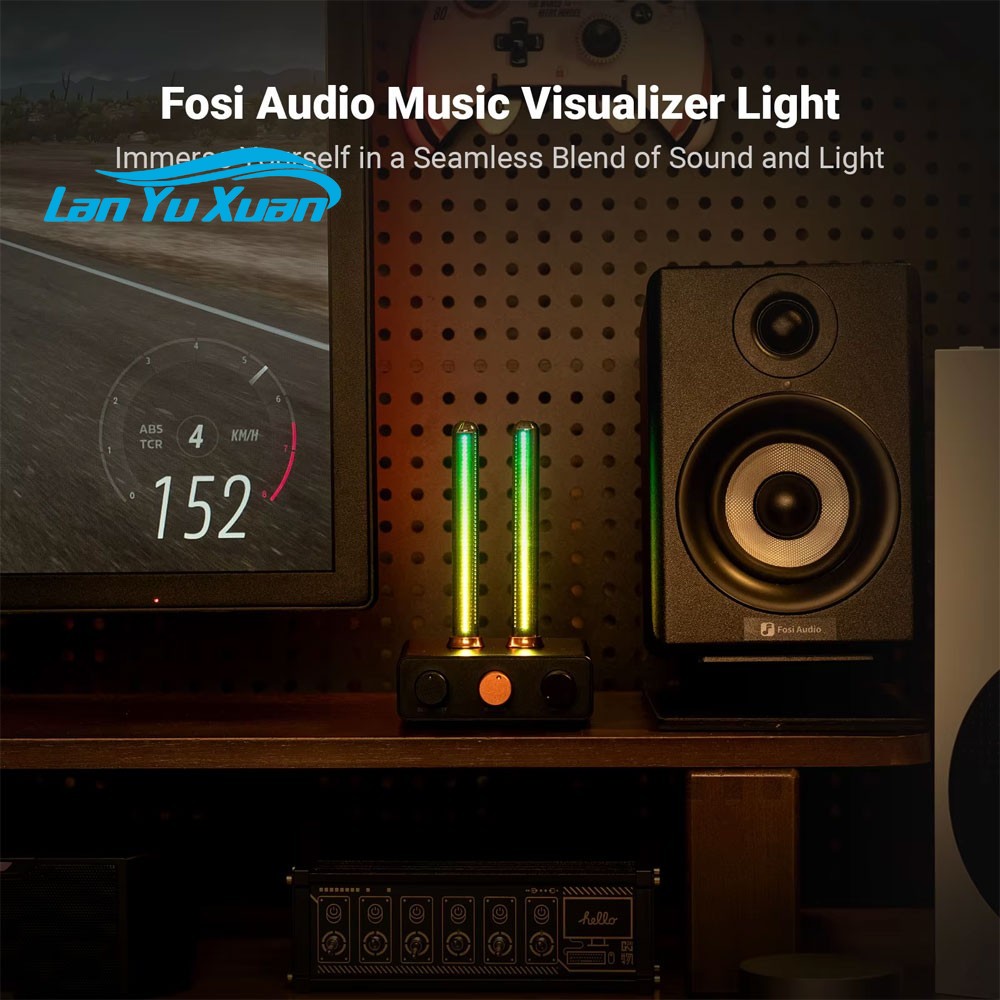 Fosi Audio AH-01A ミュージックビジュアライ - Audio Youtube Music Free のレビューと価格